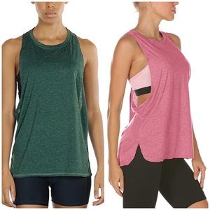 Lot 2 IcyZone Muscle Workout Tanks